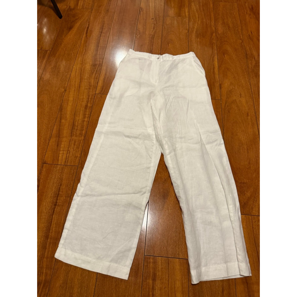 Women's Idillio Positano White Wide Leg Pants S